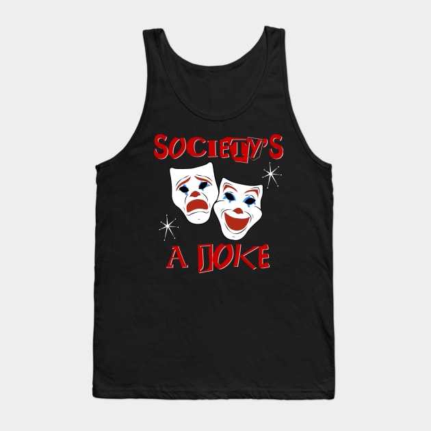 Society Tank Top by ComicBook Clique